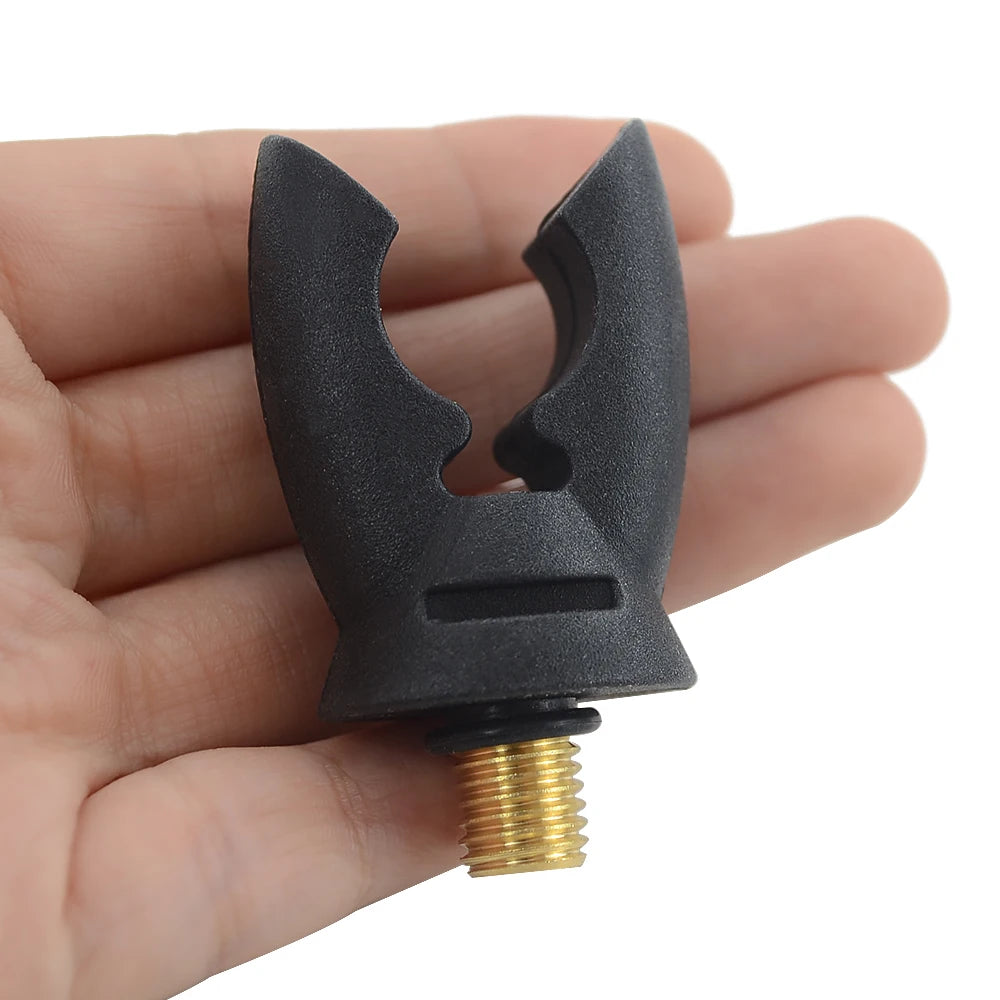 3 x Carp Fishing Rod Rest Head Rubber Gripper for Fishing Alarm and