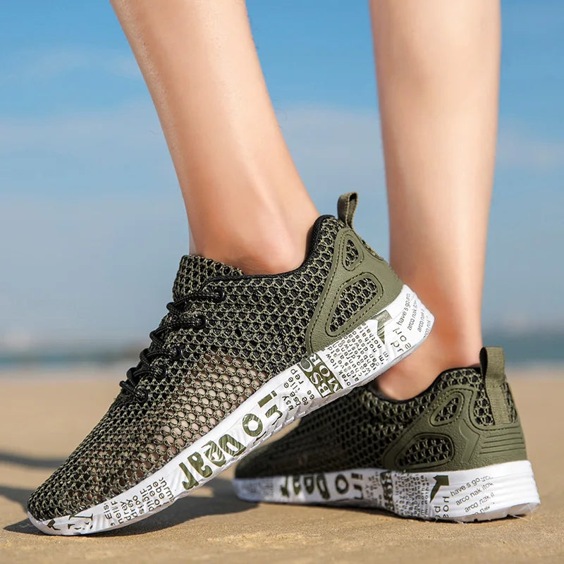 Hight Quality Summer Mens Casual Shoes Aqua Shoes Origin Air Mesh