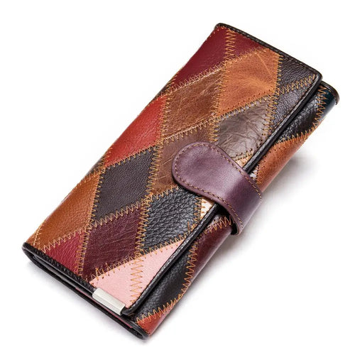 WESTAL Women's Purse Leather Wallet for Women Boho Purses Coins and
