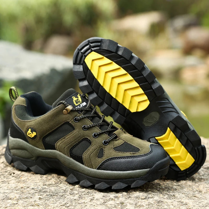 Outdoor Men Women Hiking Shoes Fashion Winter Warm Fur Trail Running
