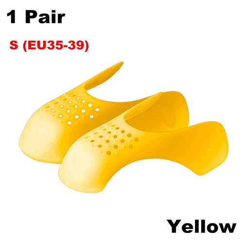 1Pair Crease Protector Shoe Anti Crease Bending Crack Toe Cap Support