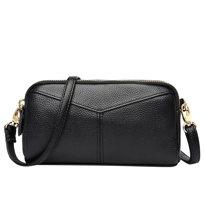Small Crossbody Bag Sac a Main 100% Genuine Leather Women Tote