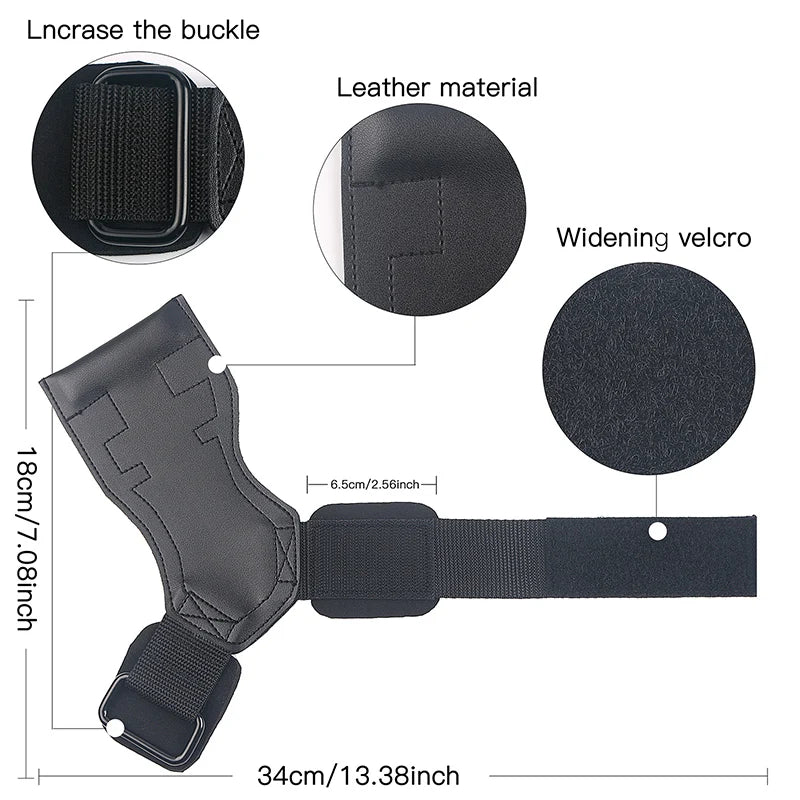SKDK Weight Lifting Grip Pads Crossfit Bodybuilding Palm Protector