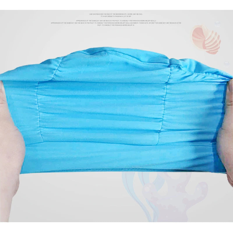 New Solid Color Long Hair Women Men Swim Pool Seaside Water Sports