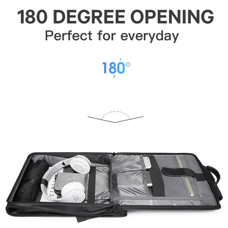 BANGE New Design Men Backpack Waterproof Fits for 14.1 inch Laptop Bag