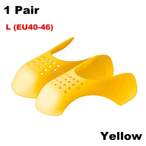 1Pair Crease Protector Shoe Anti Crease Bending Crack Toe Cap Support