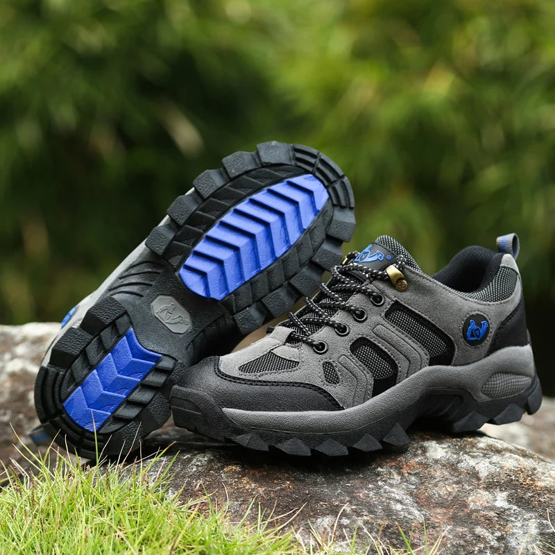 Outdoor Men Women Hiking Shoes Fashion Winter Warm Fur Trail Running