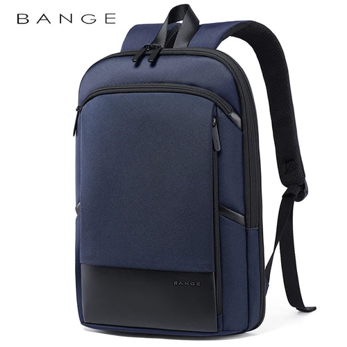 BANGE Slim Men Business Expandable Waterproof 15.6" Laptop Backpack