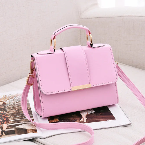 Hot Sale Flap Sling Shoulder Bags for Women Solid Color Crossbody