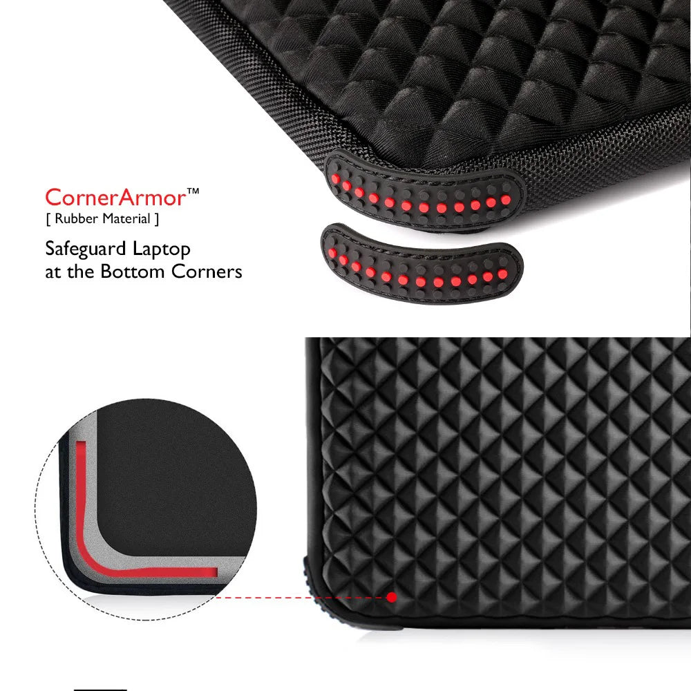 WIWU 17.3 inch Laptop Bag Case for Macbook Pro 17 Waterproof Laptop