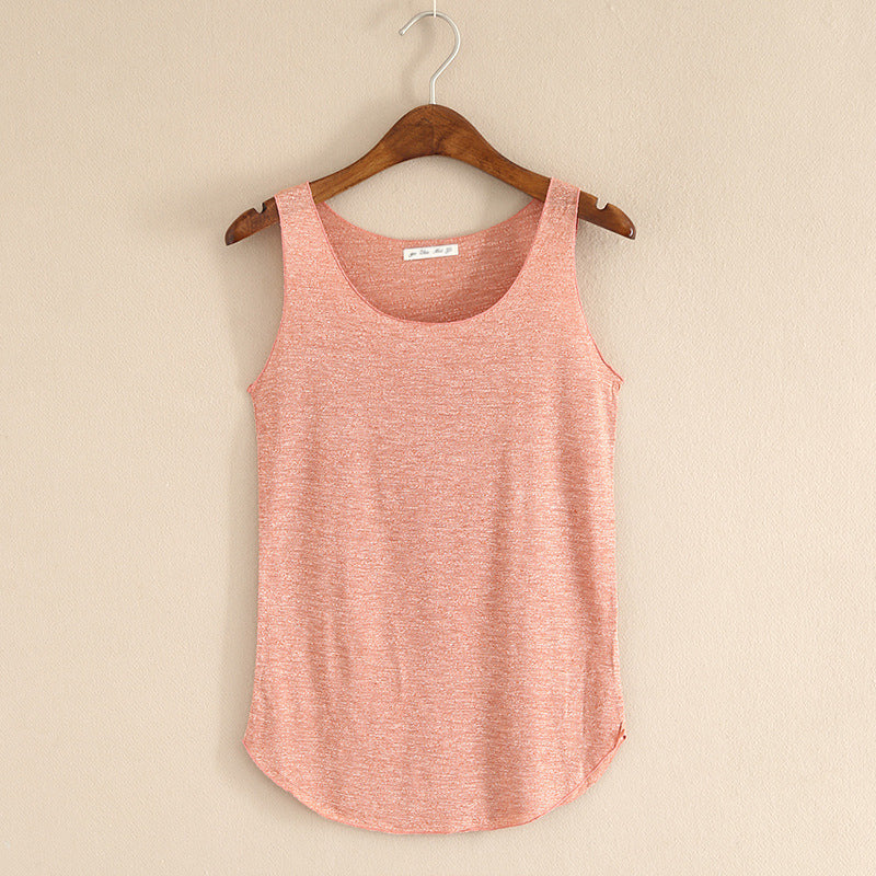 HOT summer Fitness Tank Top New T Shirt Plus Size Loose Model Women T