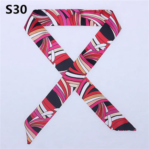 47 Colors Brand Bandana Small Silk Bag Scarf Women Head Hijab Scarf
