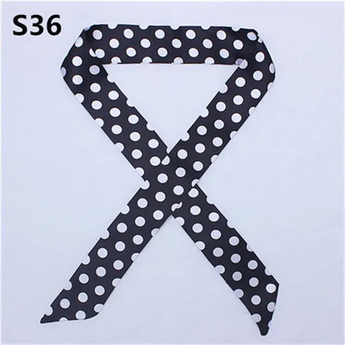 47 Colors Brand Bandana Small Silk Bag Scarf Women Head Hijab Scarf