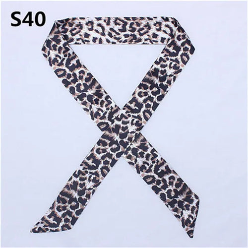 47 Colors Brand Bandana Small Silk Bag Scarf Women Head Hijab Scarf