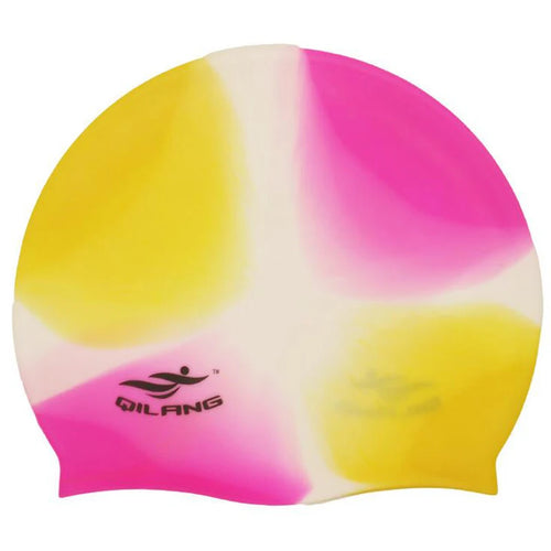 Waterproof Silicone Swim Caps Women Men High Elastic Flexible Protect