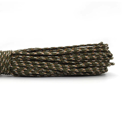 100 Colors Paracord 31meters 100FT,50FT,25FT Dia 2mm one stand Cores