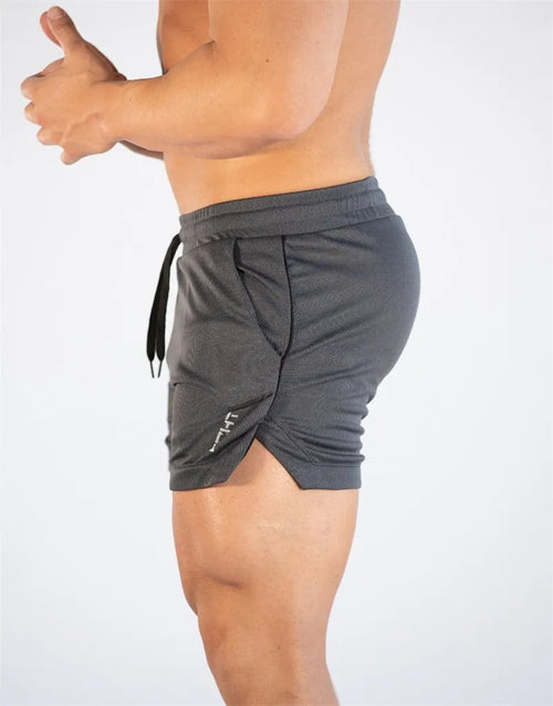 GITF Mens Gym Training Shorts Men Sports Casual Clothing Fitness