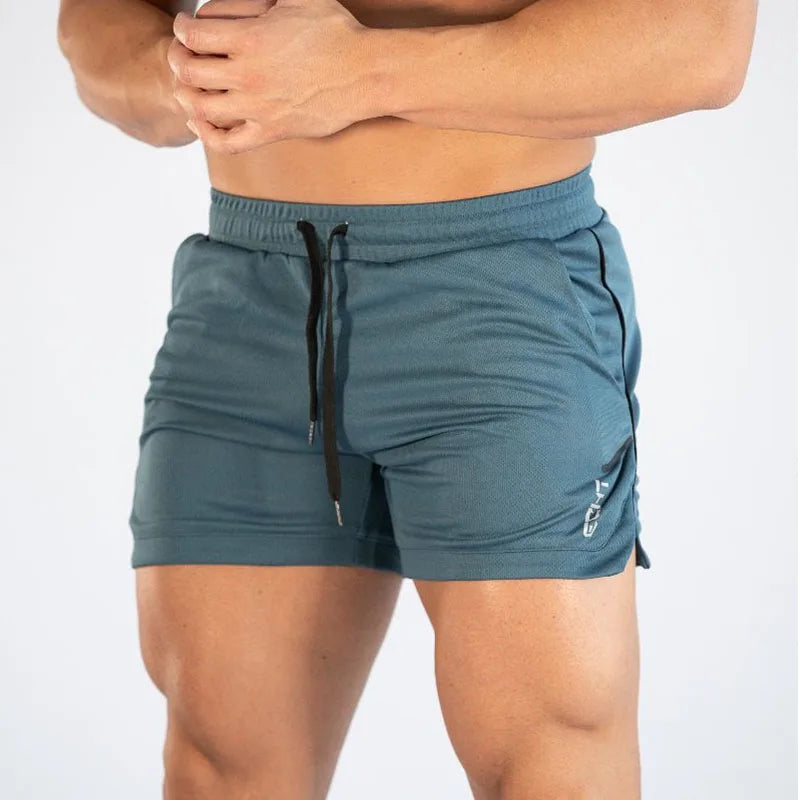 GITF Mens Gym Training Shorts Men Sports Casual Clothing Fitness