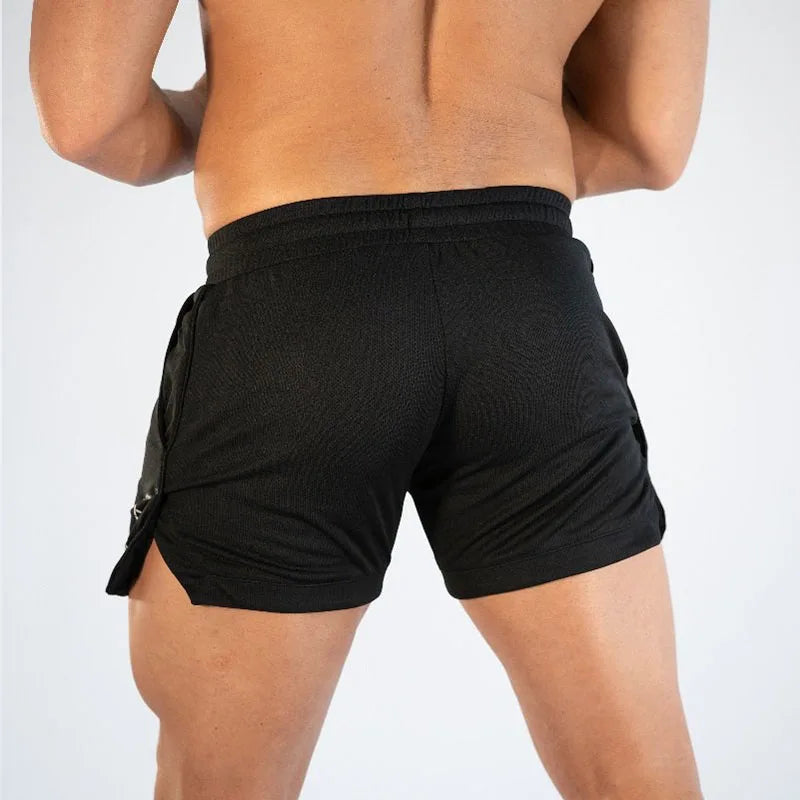 GITF Mens Gym Training Shorts Men Sports Casual Clothing Fitness