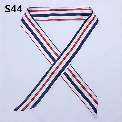 47 Colors Brand Bandana Small Silk Bag Scarf Women Head Hijab Scarf