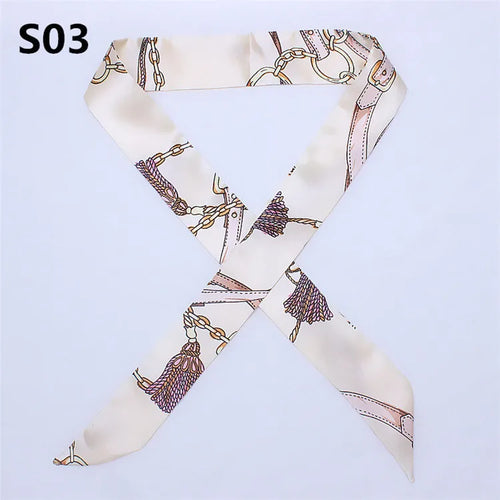 47 Colors Brand Bandana Small Silk Bag Scarf Women Head Hijab Scarf