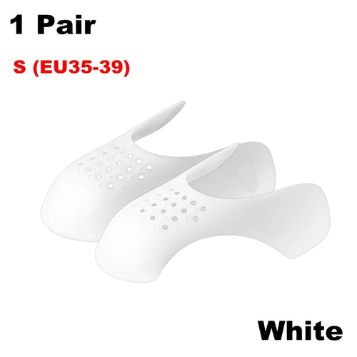 1Pair Crease Protector Shoe Anti Crease Bending Crack Toe Cap Support