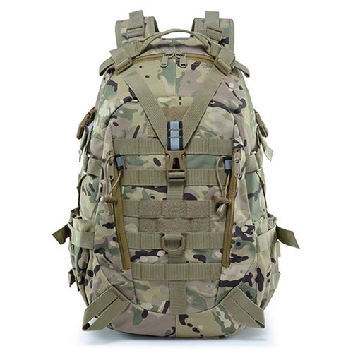 40L Camping Backpack Men's Bag Travel Bags Tactical Molle Climbing