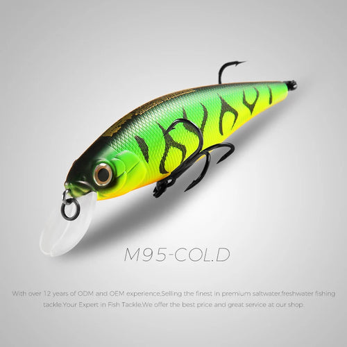 BEARKING Squad Minnow 95mm 14.8g 65mm 6g Tungsten weight system SP