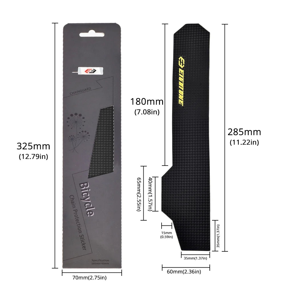 Bicycle Chain Protection Stickers MTB Frame Protector