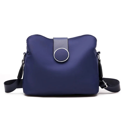 Vintage Nylon Waterproof Shoulder Bag Women Wild Crossbody Bag Simple