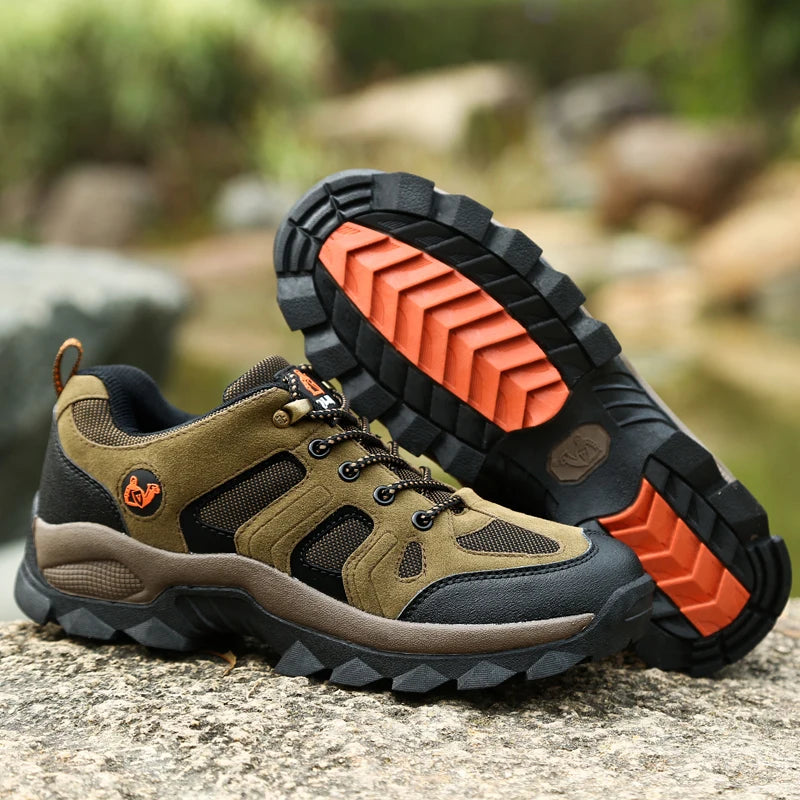 Outdoor Men Women Hiking Shoes Fashion Winter Warm Fur Trail Running