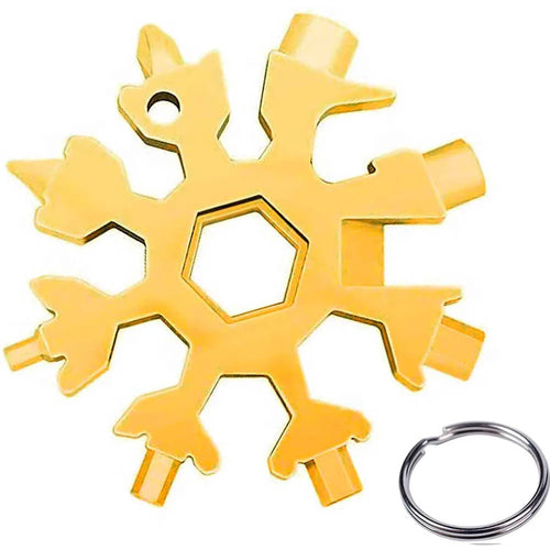18-in-1 Snowflake Multi Tool Outdoor Camping Travel Camping Adventure