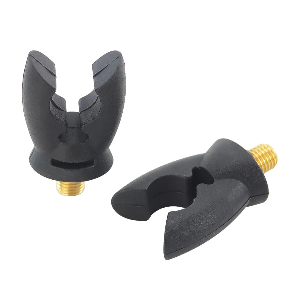 3 x Carp Fishing Rod Rest Head Rubber Gripper for Fishing Alarm and