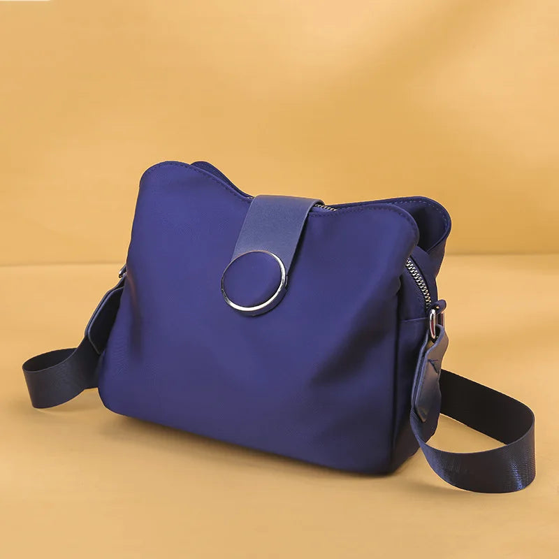 Vintage Nylon Waterproof Shoulder Bag Women Wild Crossbody Bag Simple