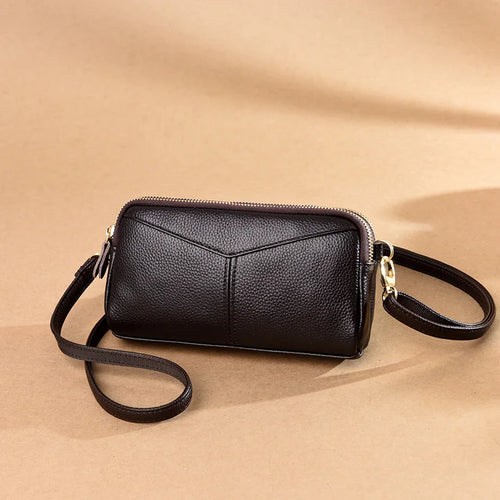 Small Crossbody Bag Sac a Main 100% Genuine Leather Women Tote