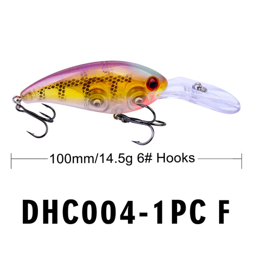 10cm 14.5g Crankbaits Fishing Lure Hard Baits Swimbaits Boat Ocean