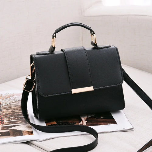 Hot Sale Flap Sling Shoulder Bags for Women Solid Color Crossbody