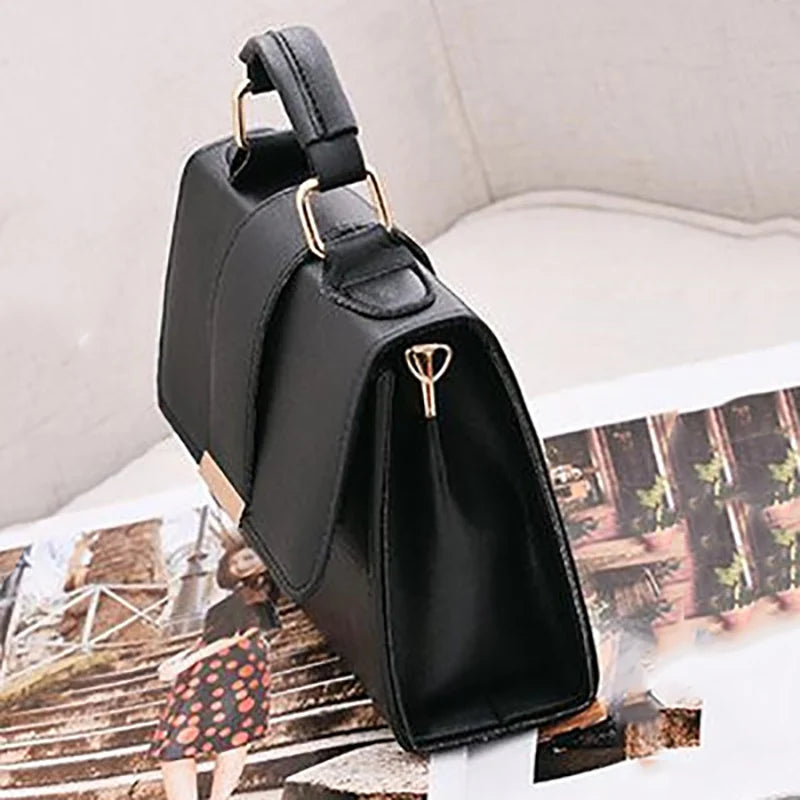 Hot Sale Flap Sling Shoulder Bags for Women Solid Color Crossbody
