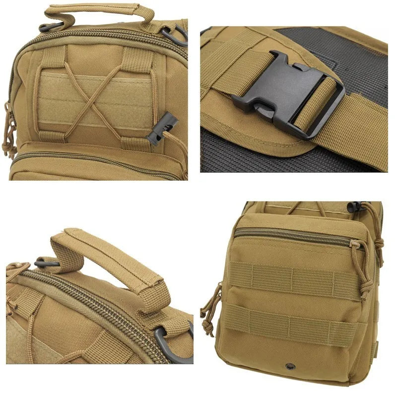 Tactical Shoulder Backpack Rover EDC Outdoor CCW Sling Bag Waterproof