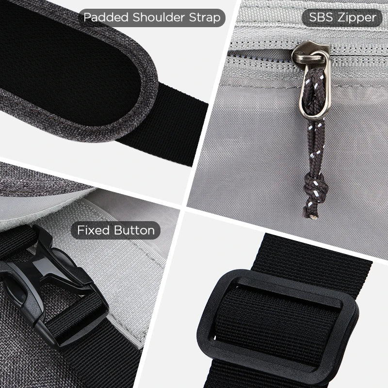 OIWAS 15 Inch Laptop Men Messenger Bag Fashion Travel Sling Shoulder