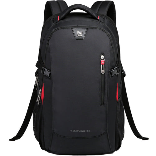 OIWAS School Bags 14 Inch Laptop Backpacks Waterproof Nylon 29L Casual