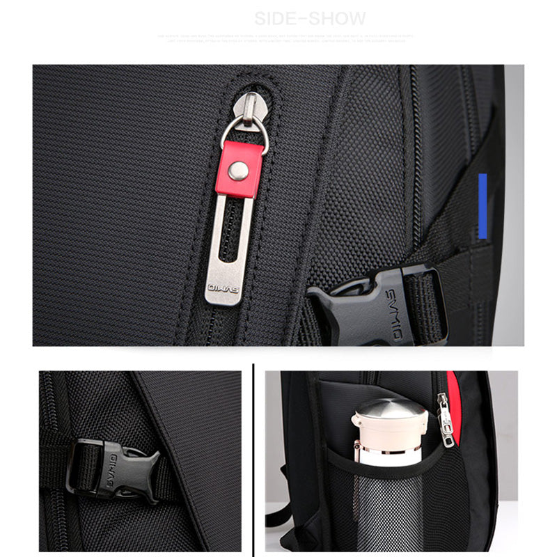 OIWAS School Bags 14 Inch Laptop Backpacks Waterproof Nylon 29L Casual