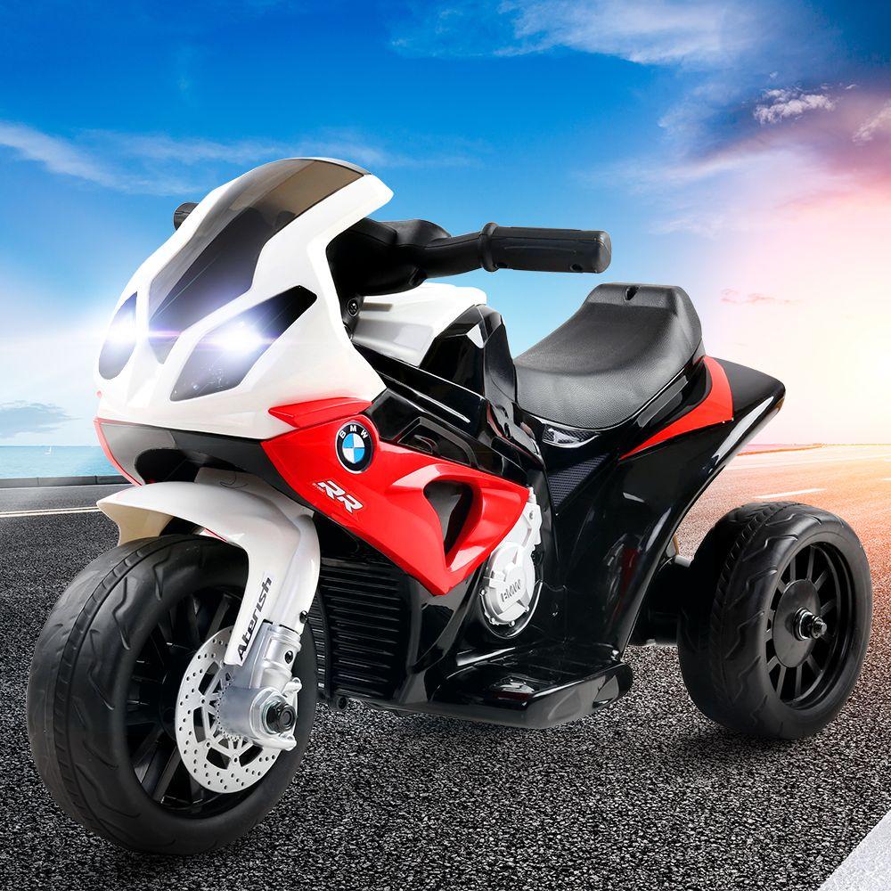 Kids Electric Ride On Car Police Motorcycle Motorbike BMW Licensed