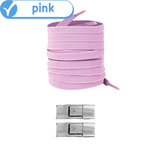 8MM 2023 No Tie Shoe Laces Press Lock Shoelaces Without Ties Elastic