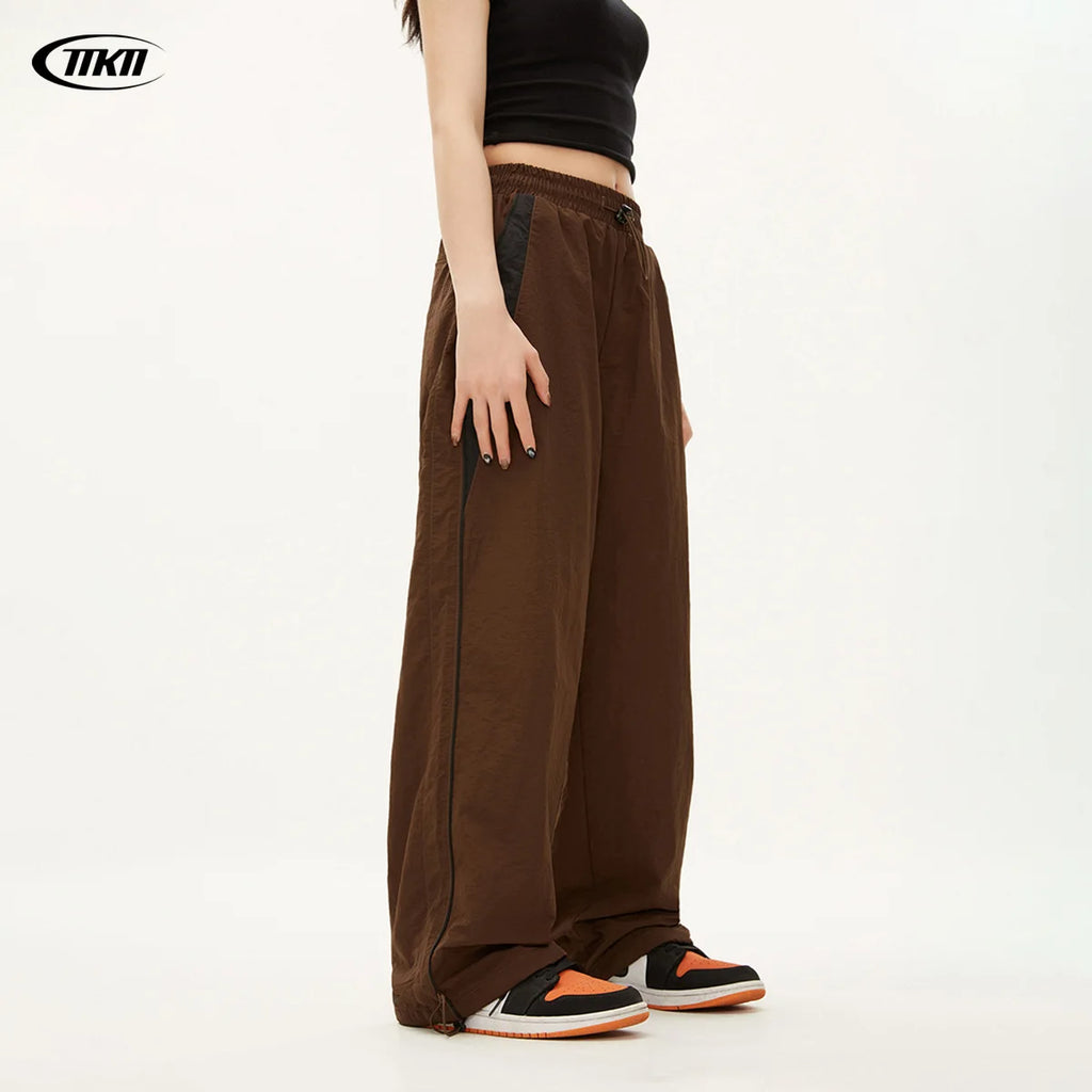 Women Casual Joggers Pants Fashion Streetwear Oversized Sports Wide