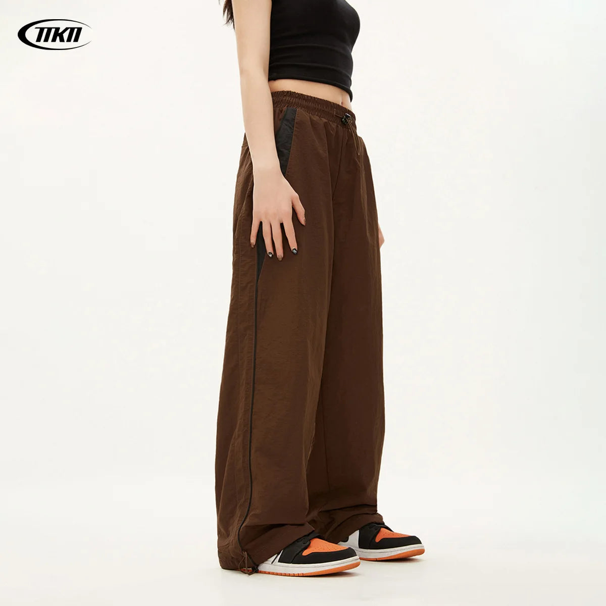 Women Casual Joggers Pants Fashion Streetwear Oversized Sports Wide