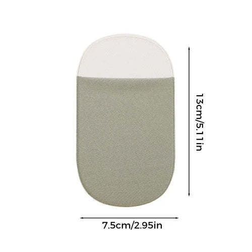 Adhesive Back Storage Bag For I-Pad Laptop Reusable Reposition