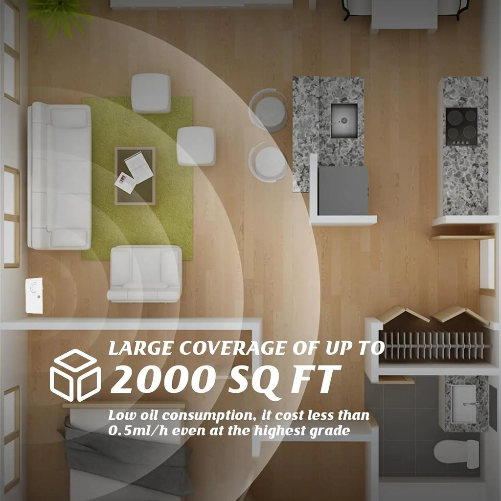 Aromatherapy Diffusers 300ml WIFI Control Essential Oil Diffuser Timer