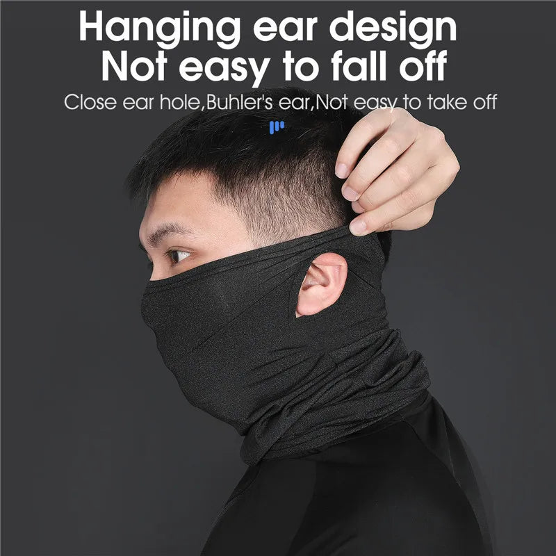 WEST BIKING Breathable Summer Cycling Headwear Ice Silk Anti UV Face