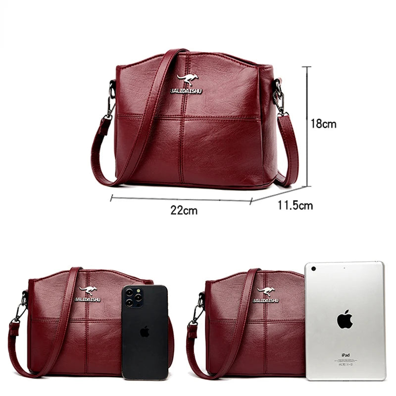 Fashion Female High Quality Soft Leather Bag Ladies Handbags 2023